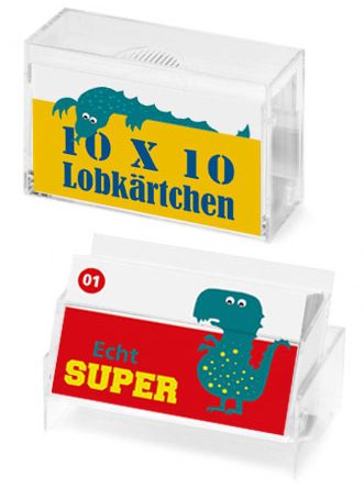 Lobkärtchen 10 x 10